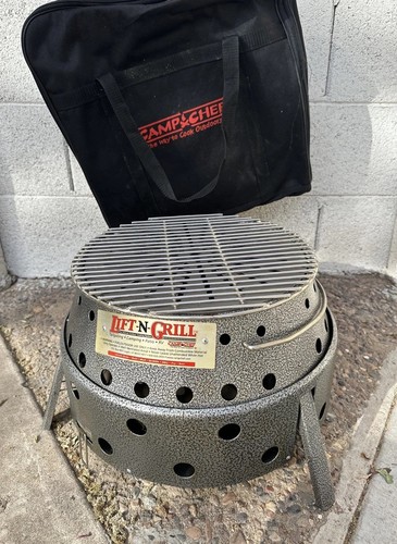 Camp chef lift grill - camp, carbone