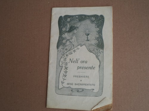 Antico libretto nell - antico, nell'ora