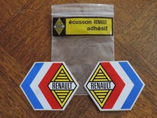 RENAULT 8 R8 Gordini petits écussons stickers autocollants originaux