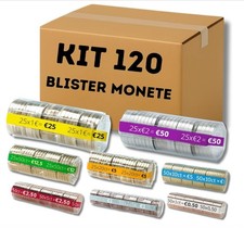 Mix 120 blister - blister, monete