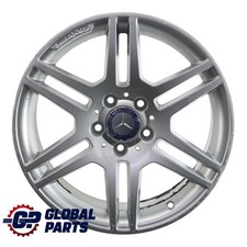 Mercedes W204 Amg Cerchi In Lega A Doppio Raggio 17" Et:58 8,5J A2044014602 