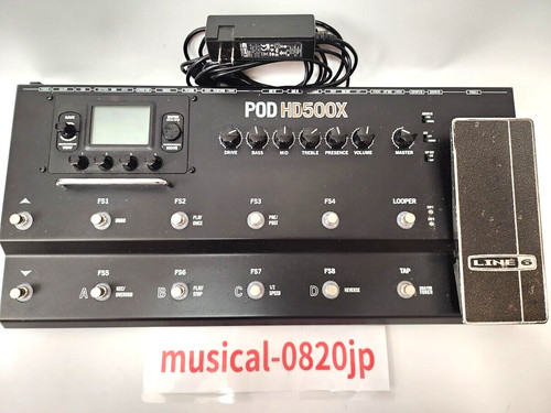 Line pod hd500x pedale - line,