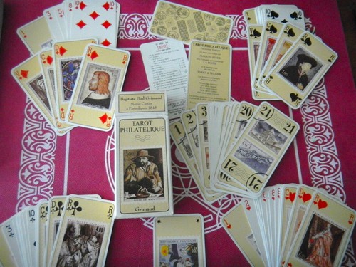 Tarot philatelique grimaud - tarot, 78