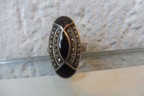 Bel vecchio anello argento - in,