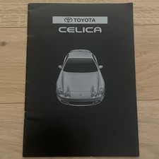 Toyota Celica 1996 Depliant Illustrativo Originale