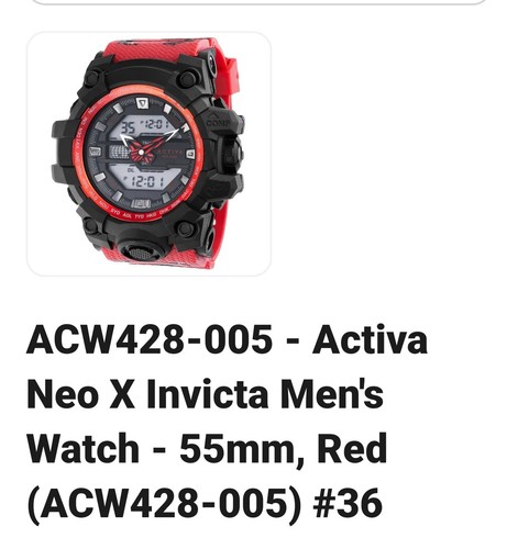 Invicta activa neo orologio - neo, x