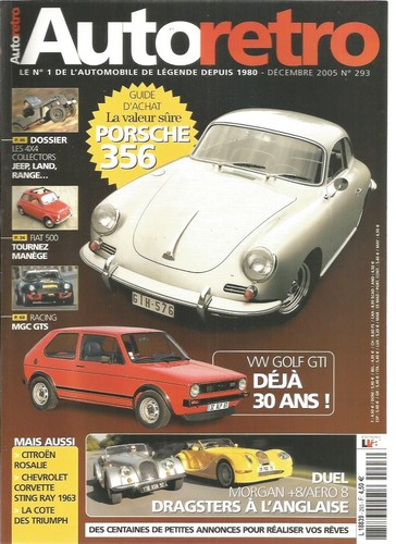 Auto retro 293 porsche 356 - n°293,