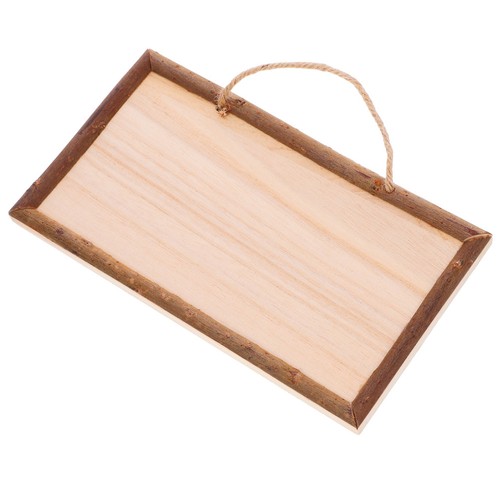 Targa legno non rifinita - legno,