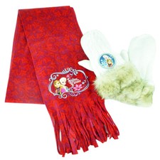 Disney Frozen Anna Elsa sciarpa e guanti bambina confezione combinata guanti invernali 