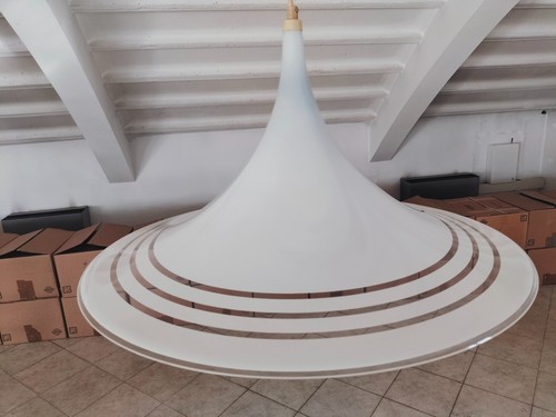 Lampadario vintage campana
