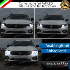 KIT ANABBAGLIANTI LED + ABBAGLIANTI LED FIAT TIPO - FARI CON LENTE CANBUS 6000K