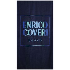 Telo mare piscina asciugamano spugna jacquard Enrico Coveri 90x165 100% cotone