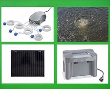 Aeratore solare per laghetto 50 W batteria ventilazione per laghetto pompa ossigeno laghetto da giardino laghetto
