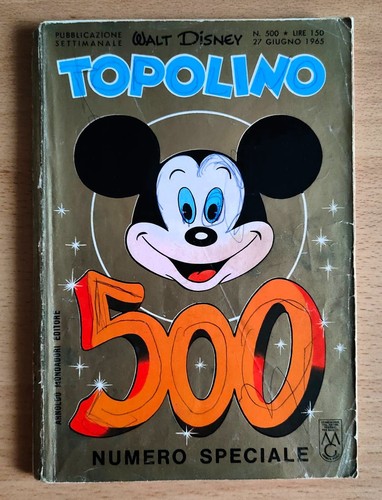 Topolino 500 anno - topolino,