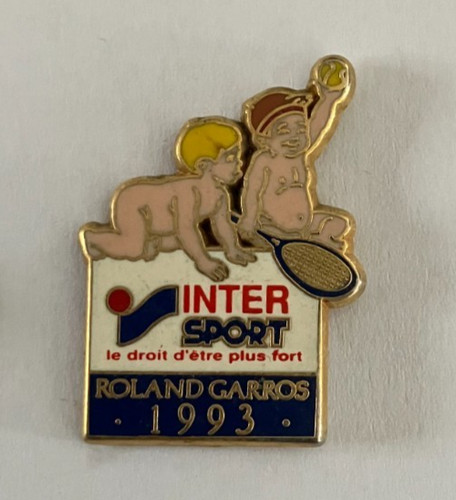 Pin s tennis - pin's, roland