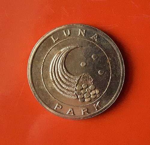 Gettone luna park solo - gettone,