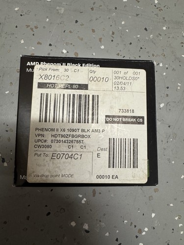 Amd phenom 1090t black - ii, x6