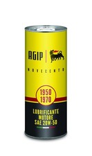 OLIO PER AUTO D'EPOCA DAL 1950 AL 1970 AGIP NOVECENTO 20W-50 MINERALE 1 LITRO