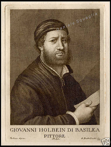 Ritratto 1700 holbein giovanni - 1700,