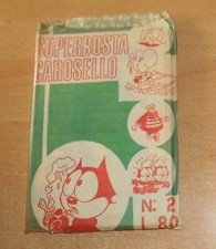 BUSTA FUMETTI  DA  £  80  SUPERBUSTA CAROSELLO  N°  2  ORIGINALE  !!!!!