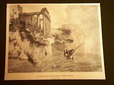 Pesca delle Arselle Quadro di Edoardo Dalbono + Massaua nel 1901 Un'Automobile