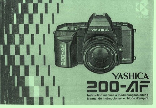Macchina fotografica yashica - fotografica,