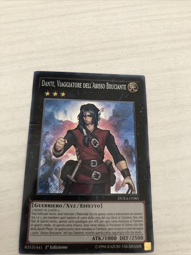 Dante viaggiatore - yu-gi-oh!,