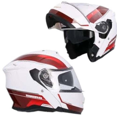 Casco modulare doppia visiera - casco,
