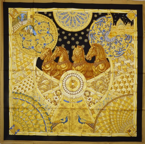 Sciarpa foulard carre hermès - sciarpa/foulard/carre,