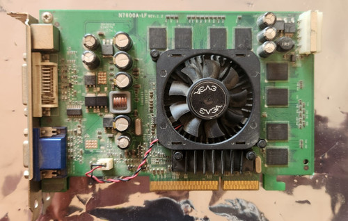Evga nvidia geforce 7600 - evga, gt