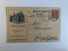 Advertising postcard