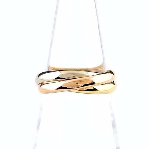 Cartier trinity ring - cartier, yg