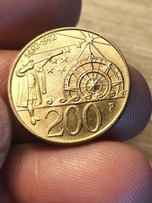 ?? SAN MARINO ?? MONETA PRE EURO 200 LIRE 1992 Scoperta Dell' America  QFDC