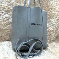Borsa a tracolla Balenciaga Everyday in pelle grigia dal Giappone donna autentica