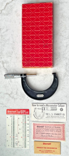 Starrett 436xfl 001 3 - starrett, 3"