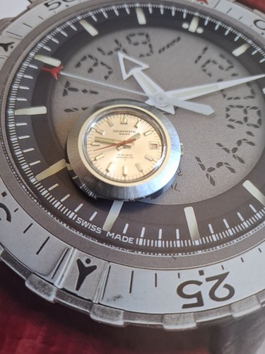 Reloj vintage caunymatic - vintage,