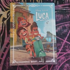 LIBRO DAL FILM A FUMETTI  MOVIE DISNEY PIXAR LUCA I CAPOLAVORI GIUNTI del 2021