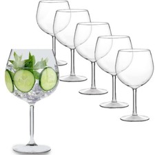 6 Calici Bicchieri Gin Tonic