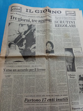 4-6-1977 BRIGATE ROSSE AGGUATI INDRO MONTANELLI EMILIO ROSSI MORTO ROSSELLINI