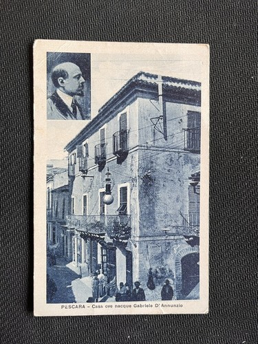 Cartolina pescara casa - pescara-, ove