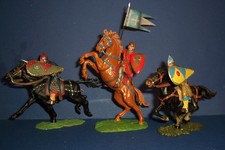 Elastolin 3 cavalieri normanni