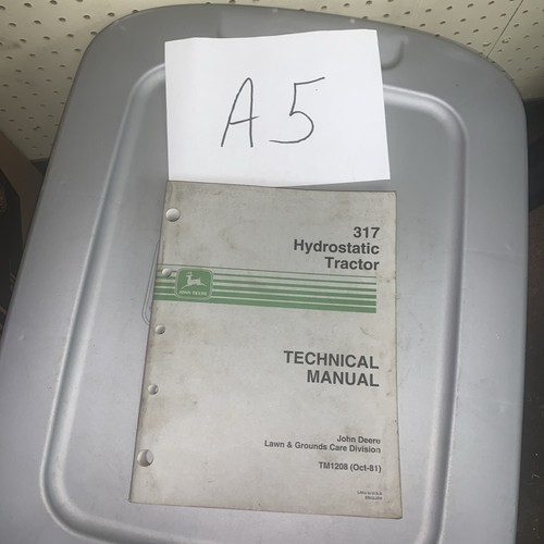 Manuale tecnico trattore