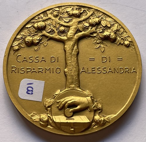 Medaglia cassa risparmio - cassa, di