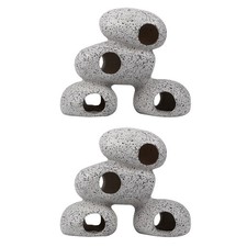  2 Pcs Rocce Per Acquario