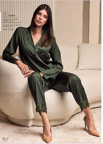 Lormar pigiama donna manica - pigiama,