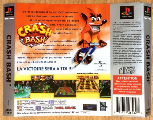 Crash bash platinum - crash,