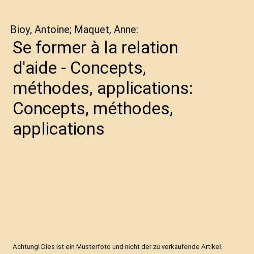 Former la relation - se,