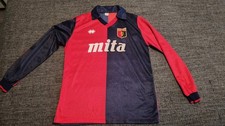 MAGLIA SHIRT VINTAGE FOOTBALL CALCIO GENOA 1893 ERREA MITA HOME 1990 1991 1992 L