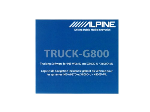 Mappe alpine truck g800 - mappe,