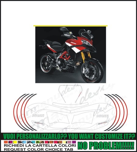 Adesivi multistrada 1200 - adesivi, s